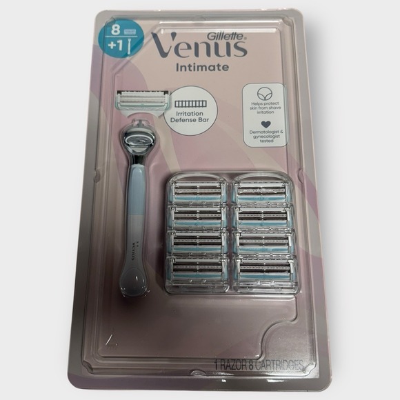 Does not apply Other - Gillette Venus Female Intimate Grooming 1 Handle +8 Cartridges FREE SHIPPING